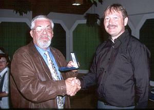 Martin Platzbecker und Dr. Werner L&uuml;thgen, 1. Vorsitzender des BZA